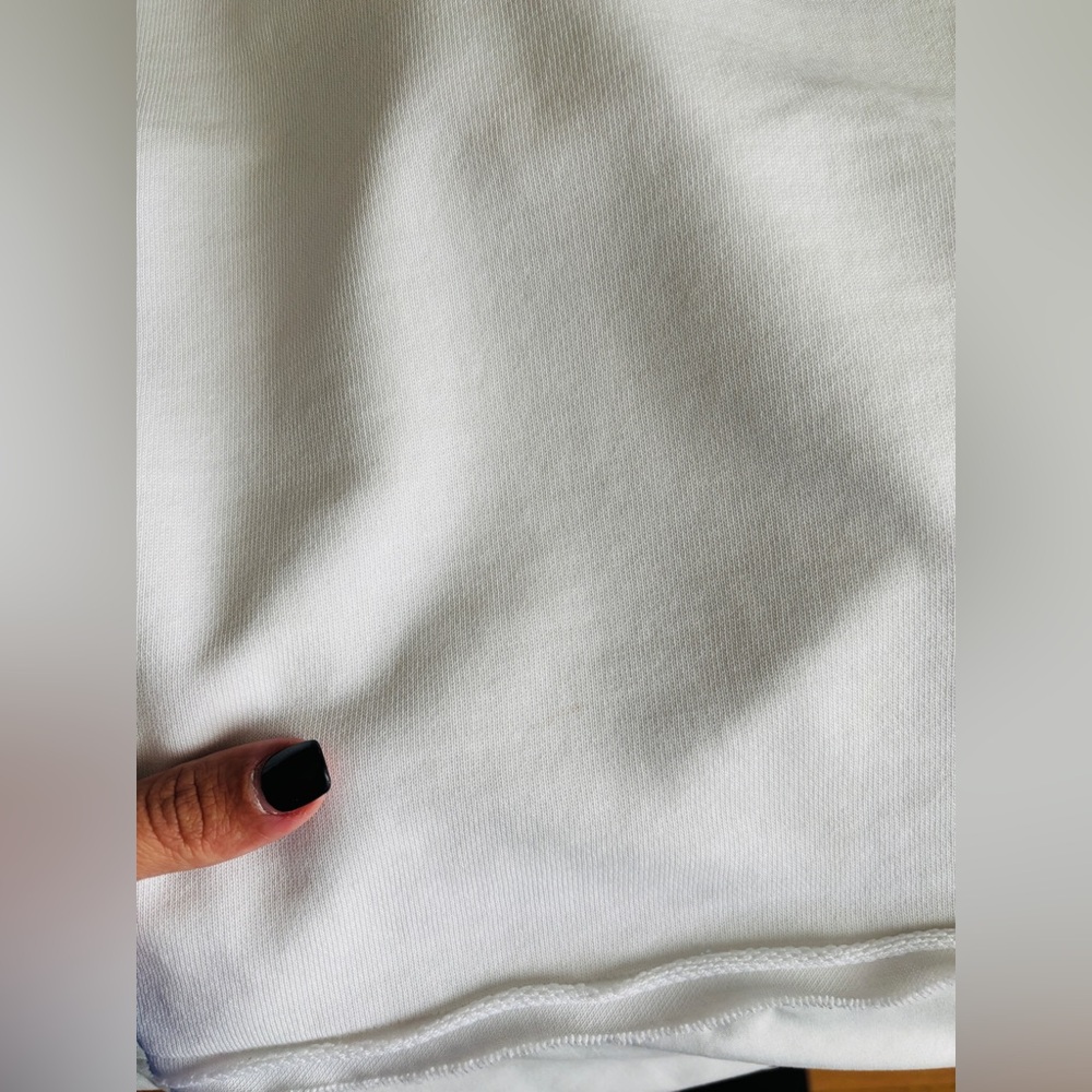 Nike Cropped Boxy Sweatshirt with Word Logo - Picture 7 of 7